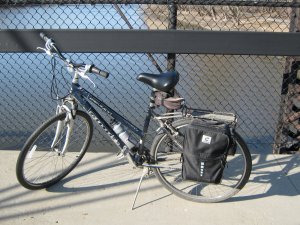 my bicycle on bridge