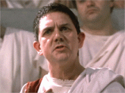 David Bamber as Cicero in "Rome"