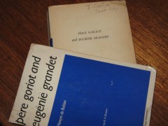 Pere Goriot Deconstructed