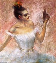 Jean-louis-Forain-Dancer-with-a-Mirror
