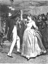 Farfrae dancing with Elizabeth-Jane
