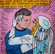 No words can describe the tenderness wedding comic book