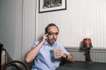 Gary Shteyngart with Google Glass