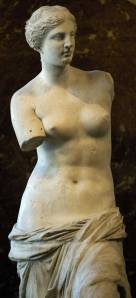 Aphrodite of Melos (Venus de Milo), 130 - 100 BC