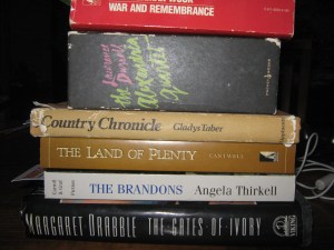 Books I haven't finished this year.