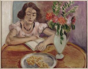 "Reading Girl," by Matisse