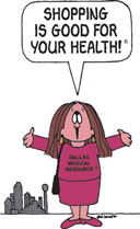 Book shopping, that is.