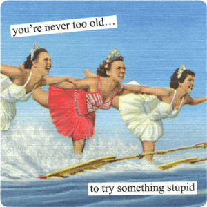 you-are-never-too-old to try something stupid anne taintor