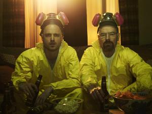 Jesse and Walt in "Breaking Bad."