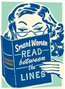 smart women read between the lines woman reading tumblr_m4bw1ln3kR1rnvzfwo1_400