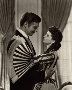Clark Gable as Rhett Butler and Vivien Leigh as Scarlett O'Hara in 'Gone with the Wind' by Clarence Sinclair Bull