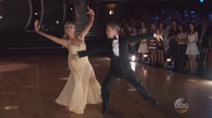 Nastia Liukin, a Gold Medal-winning Olympic gymnast, and Derek Hugh, semifinals, spring 2015.