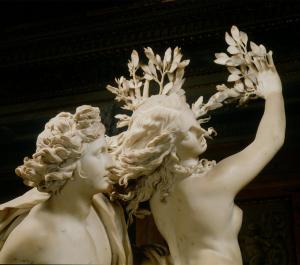 Bernini's sculpture of Apollo and Daphne