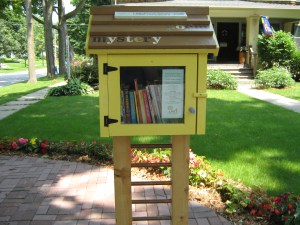 A well-stocked library.