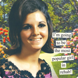 Sorry, we make a lot of jokes about rehab here. I'm in iced tea rehab (three Arnold Palmer today!)