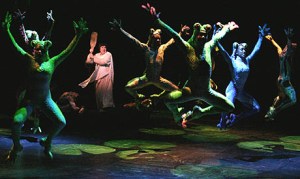 The Frogs Lincoln Center Theater July 16, 2004 Credit Photo ©Paul Kolnik NYC 212.362.7778