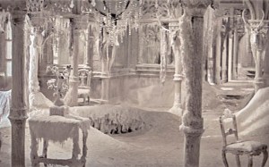 The ice palace in Dr. Zhivago