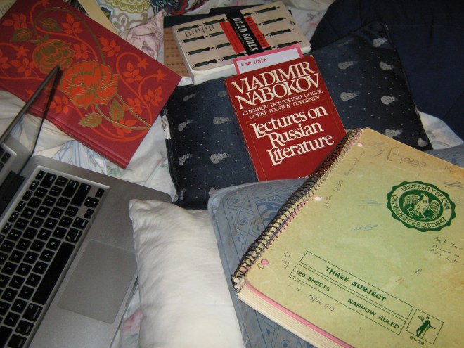 Russian 101 Office (My Bed!)