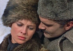 Julie Christie and Omar Sharif in 
