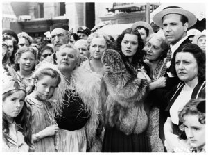 Neighbors standing with Jimmy and Betty when Maxford tries to arrest him.