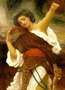 "Bacchante" by Leighton