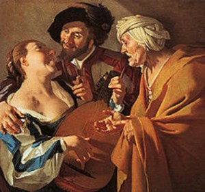 VAN BABUREN's "THE PROCURESS," 1622