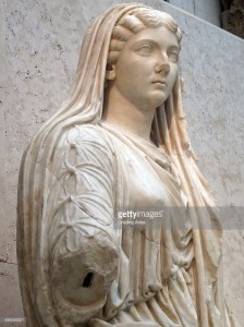 Livia roman sculpture 498349221