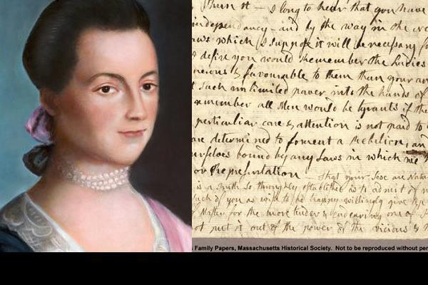 abigailadams-portrait-letter