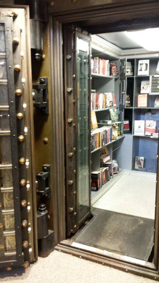 The Mystery of the Book Vault:  Uh, the mysteries ARE in the vault!