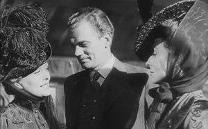 Dolores Costello, Joseph Cotten and Agnes Moorehead in The Magnificent Ambersons 
