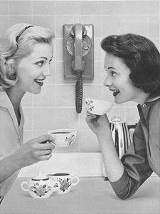 women-gossip-black-and-white-coffee-gossip-kitsch-favim-com-2658218